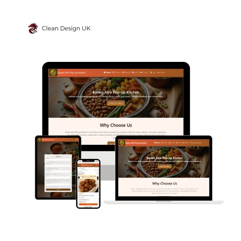 Baram Afro Pop-Up Kitchen project