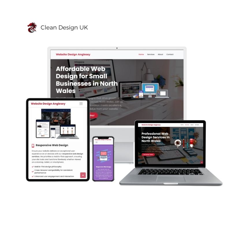 Website Design Anglesey project
